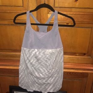 Lulu lemon gray workout tank